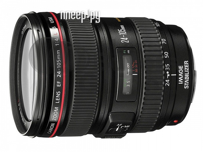 Фотография Объектив Canon EF 24-105 f/4L IS USM Фото Объектив Canon EF 24-105 f/4L IS USM