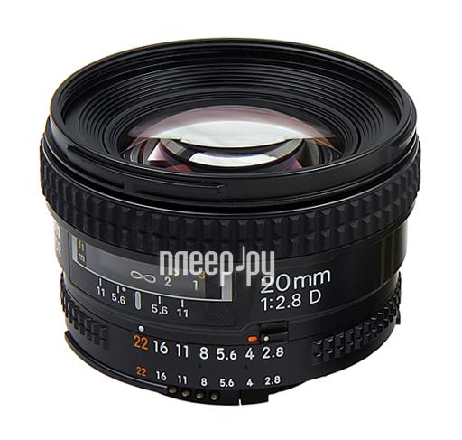 Фотография Объектив Nikon Nikkor AF 20 mm F/2.8 D Фото Объектив Nikon Nikkor AF 20 mm F/2.8 D