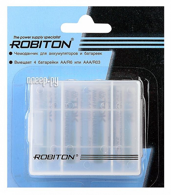 Фотография Аккумулятор Robiton Robibox BL1 - супербокс Фото Аккумулятор Robiton Robibox BL1 - супербокс