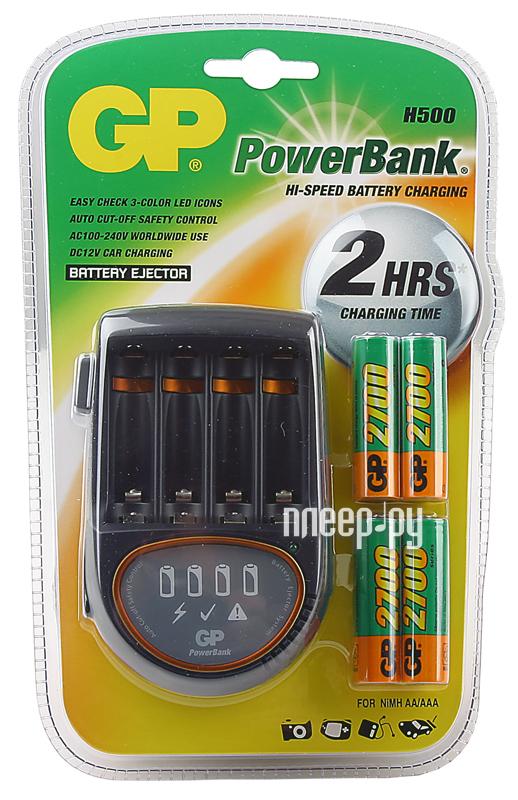   GP PowerBank H500 + 4 . AA 2700 mAh (PB50GS270CA-U4
