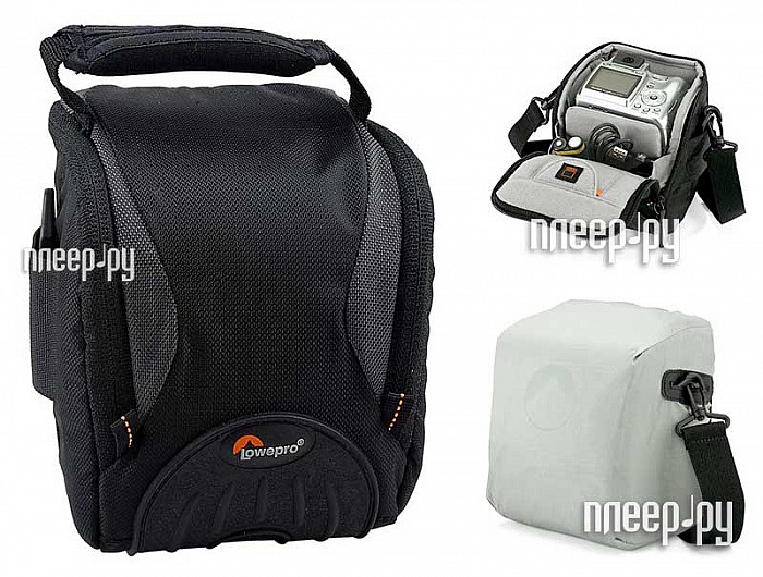 Фотография Сумки, чехлы для фото- и видеотехники LowePro Apex 100 AW Black Фото Сумки, чехлы для фото- и видеотехники LowePro Apex 100 AW Black