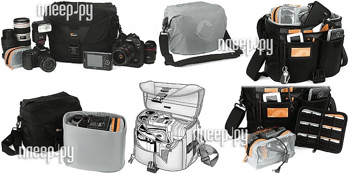 Фотография Сумки, чехлы для фото- и видеотехники LowePro Stealth Reporter D400 AW Фото Сумки, чехлы для фото- и видеотехники LowePro Stealth Reporter D400 AW