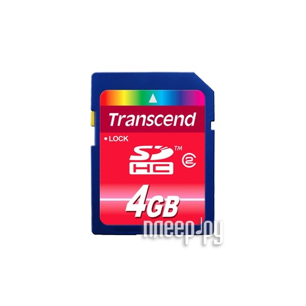    4Gb - Transcend Hight-Capacity Class 2 - Secure Digital TS4GSDHC2