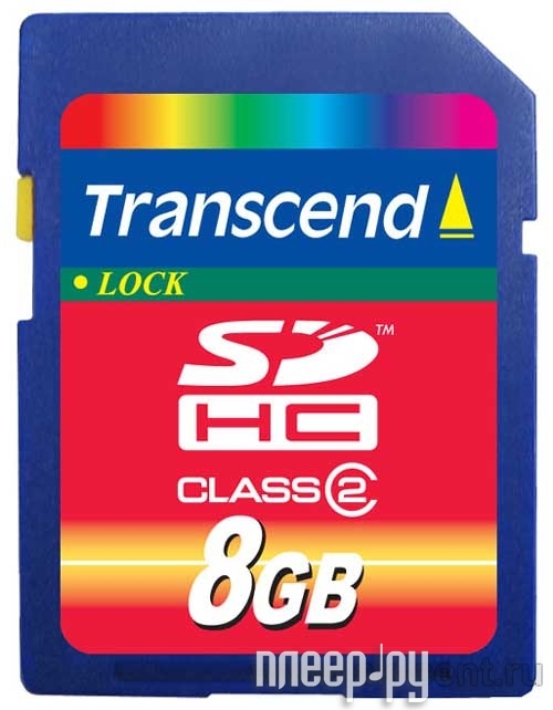    8Gb - Transcend Hight-Capacity Class 2 - Secure Digital TS8GSDHC2