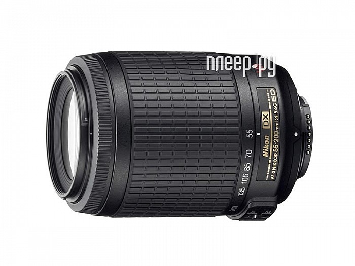 Фотография Объектив Nikon 55-200mm f/4-5.6G IF-ED AF-S DX VR Zoom-Nikkor Фото Объектив Nikon 55-200mm f/4-5.6G IF-ED AF-S DX VR Zoom-Nikkor