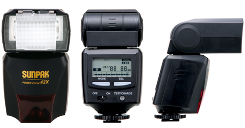 Фотография Вспышка Sunpak PZ42X CA-eII for Canon Фото Вспышка Sunpak PZ42X CA-eII for Canon