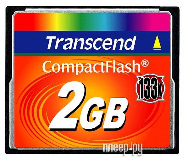 Фотография Карта памяти 2Gb - Transcend 133x Ultra Speed - Compact Flash TS2GCF133 Фото Карта памяти 2Gb - Transcend 133x Ultra Speed - Compact Flash TS2GCF133