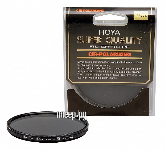 Фотография Светофильтр 62мм HOYA Super HMC Circular-PL 62mm 75703 Фото Светофильтр 62мм HOYA Super HMC Circular-PL 62mm 75703