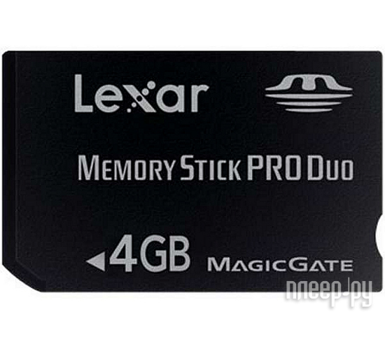    4Gb - Lexar Premium - Memory Stick Pro Duo LMSPD4GBBSBEU