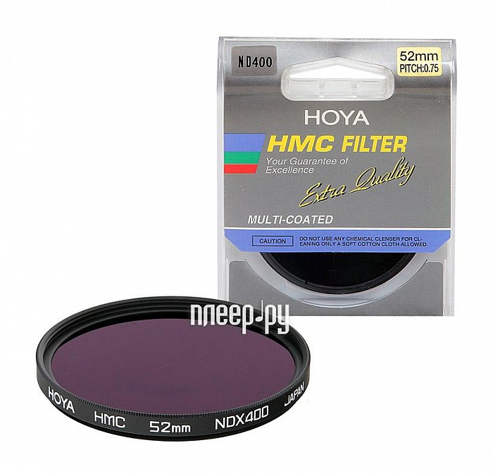 Фотография Светофильтр 55мм HOYA HMC ND x400 55mm 76055 Фото Светофильтр 55мм HOYA HMC ND x400 55mm 76055