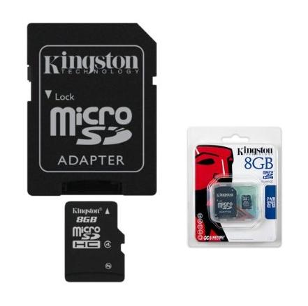    8Gb - Kingston - Micro Secure Digital HC Class 4 SDC4/8GB