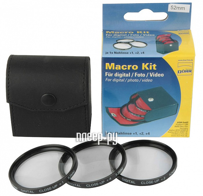   52 Doerr Macro-Kit (+1/2/4) 52mm -    (D368052