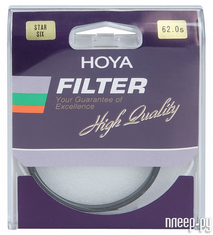Фотография Светофильтр 62мм HOYA Star Six 62mm 76099 Фото Светофильтр 62мм HOYA Star Six 62mm 76099