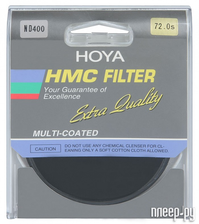 Фотография Светофильтр 72мм HOYA HMC ND x400 72mm 76308 Фото Светофильтр 72мм HOYA HMC ND x400 72mm 76308