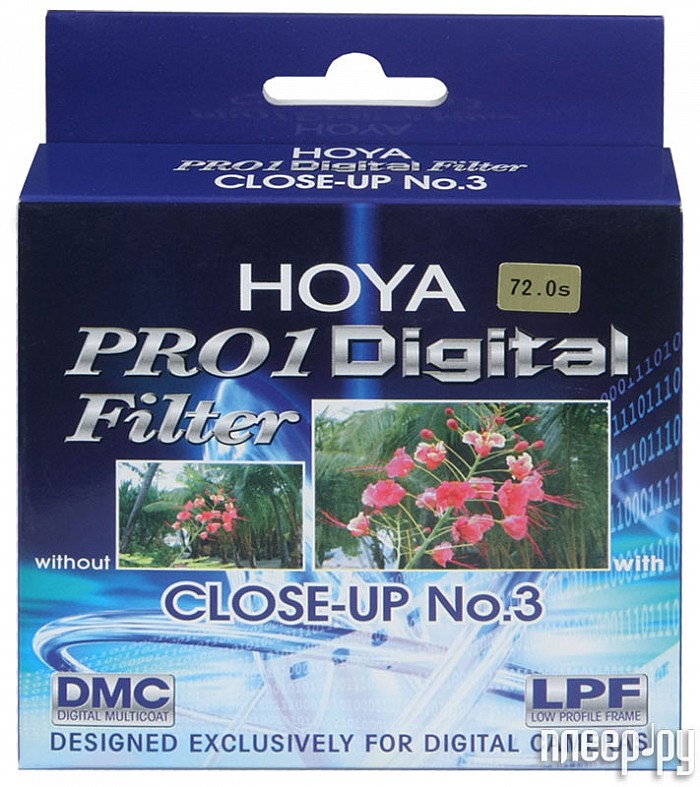 Фотография Светофильтр 72мм HOYA Pro 1D AC Close UP+3 72mm 76306 Фото Светофильтр 72мм HOYA Pro 1D AC Close UP+3 72mm 76306