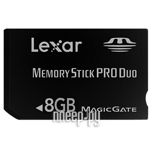    8Gb - Lexar Premium - Memory Stick Pro Duo LMSPD8GBBSBEU