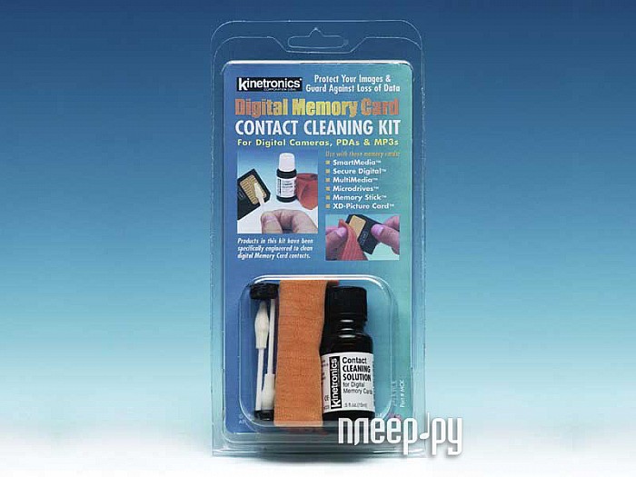      Kinetronics Digital Memory Card Contact Cleaning Kit MCK