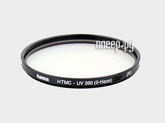 Фотография Светофильтр 62мм Hama HTMC UV 390 62mm (70662 Фото Светофильтр 62мм Hama HTMC UV 390 62mm (70662