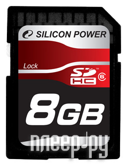    8Gb - Silicon Power High-Capacity Class 6 - Secure Digital SP008GBSDH006V10