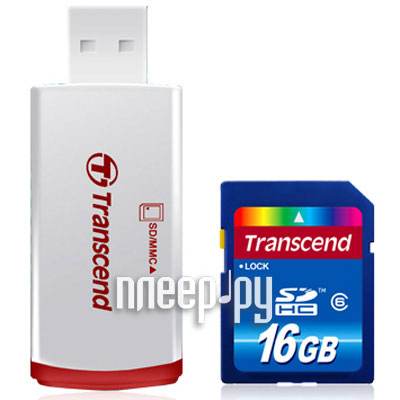 Фотография Карта памяти 16Gb - Transcend Hight-Capacity Class 6 - Secure Digital TS16GSDHC6-P2 Фото Карта памяти 16Gb - Transcend Hight-Capacity Class 6 - Secure Digital TS16GSDHC6-P2