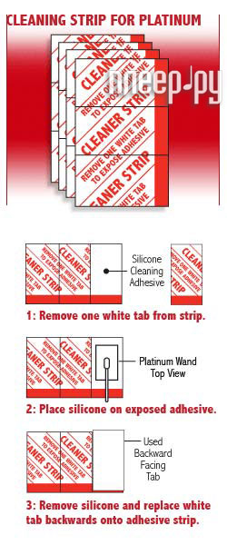 Фотография Уход за оптикой Пластыри Dust-Aid Cleaning Strips DA07 Фото Уход за оптикой Пластыри Dust-Aid Cleaning Strips DA07