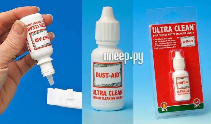 Фотография Уход за оптикой Жидкость Dust-Aid Ultra Clean DA04 Фото Уход за оптикой Жидкость Dust-Aid Ultra Clean DA04