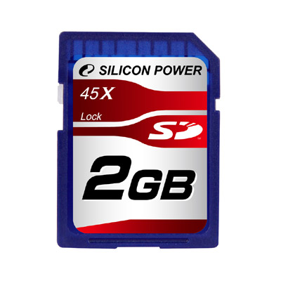    2Gb - Silicon Power 45X Ultima - Secure Digital SP002GBSDC045V10