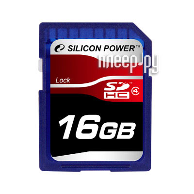    16Gb - Silicon Power High-Capacity Class 4 - Secure Digital SP016GBSDH004V10