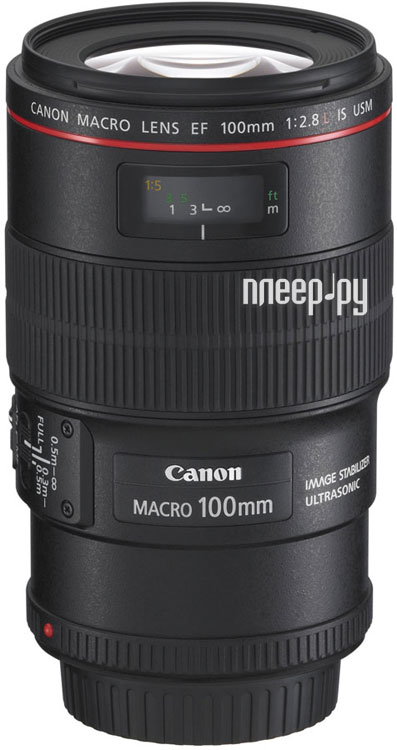 Фотография Объектив Canon EF 100mm f/2.8L Macro IS USM Фото Объектив Canon EF 100mm f/2.8L Macro IS USM