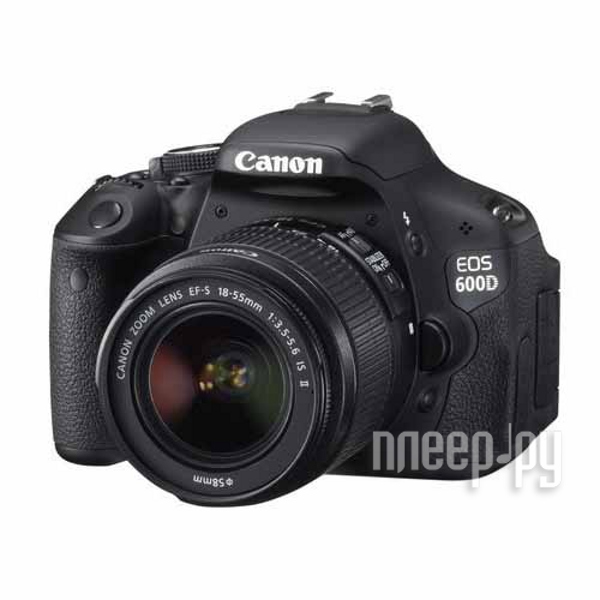   Canon EOS 600D Kit EF-S 18-55 IS II