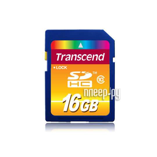    16Gb - Transcend Hight-Capacity Ultimate Class 10 - Secure Digital TS16GSDHC10