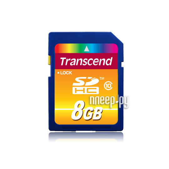    8Gb - Transcend Hight-Capacity Ultimate Class 10 - Secure Digital TS8GSDHC10