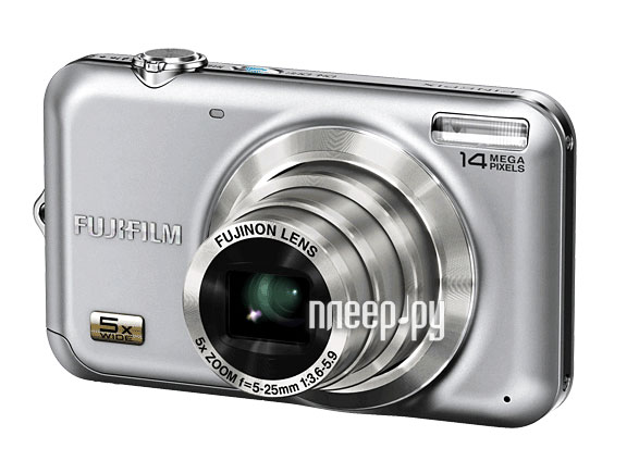 Фотография Фотоаппарат FujiFilm FinePix JX250 Silver Фото Фотоаппарат FujiFilm FinePix JX250 Silver