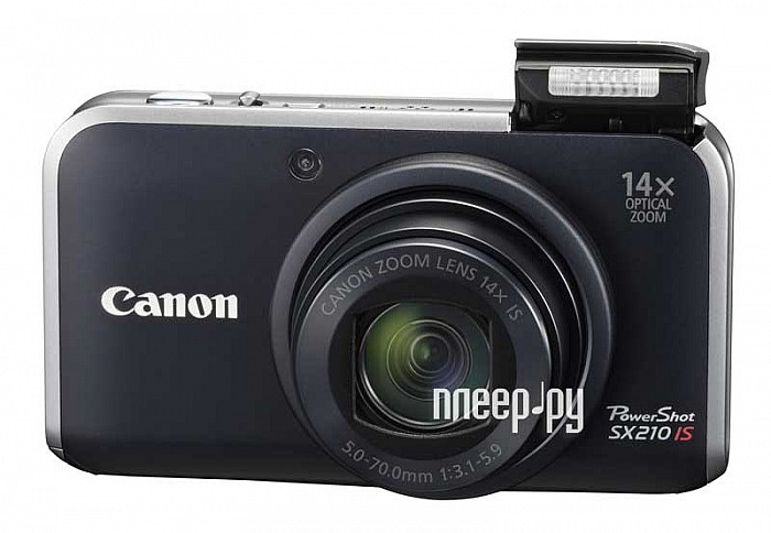   Canon PowerShot SX210 IS Black