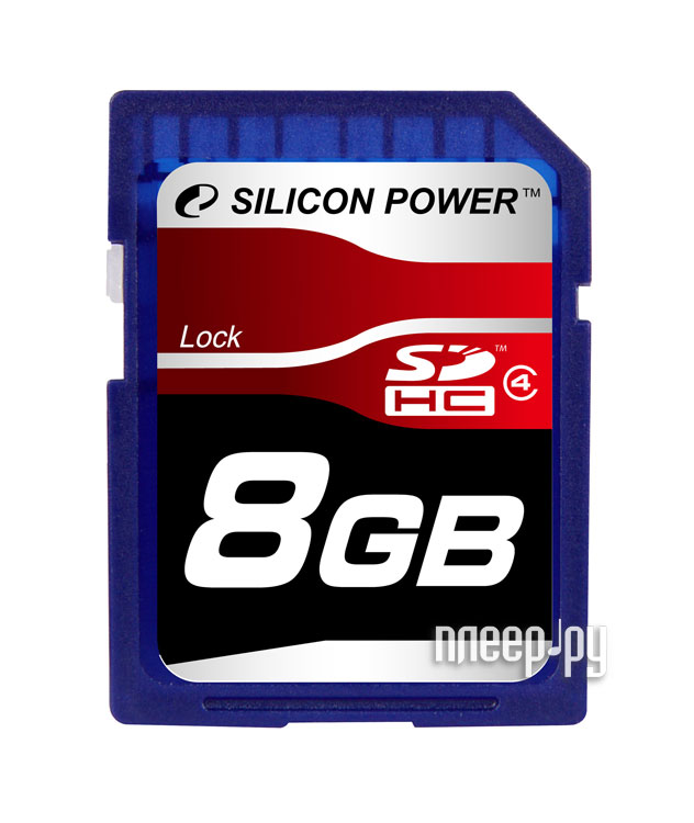    8Gb - Silicon Power High-Capacity Class 4 - Secure Digital SP008GBSDH004V10