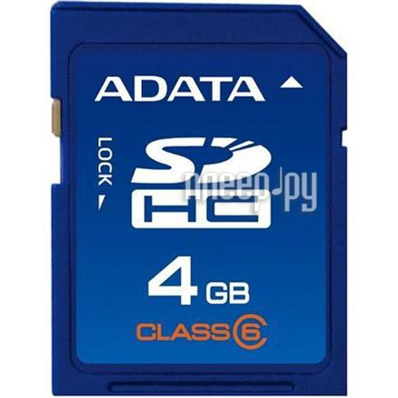 Фотография Карта памяти 4Gb - A-Data Hight-Capacity Class 6 - Secure Digital ASDH4GCL6-R Фото Карта памяти 4Gb - A-Data Hight-Capacity Class 6 - Secure Digital ASDH4GCL6-R