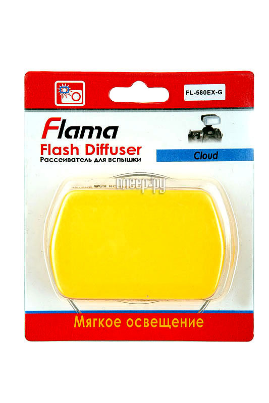 Фотография Рассеиватель Flama FL-580EX for Canon 580EX & 580EX II Фото Рассеиватель Flama FL-580EX for Canon 580EX & 580EX II