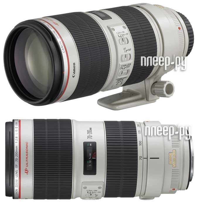 Фотография Объектив Canon EF 70-200 f/2.8L IS II USM Фото Объектив Canon EF 70-200 f/2.8L IS II USM