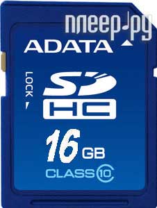    16Gb - A-Data Hight-Capacity Class 10 - Secure Digital ASDH16GCL10-R