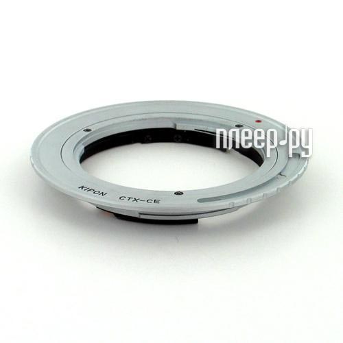 Фотография Переходное кольцо Kipon Adapter Ring Contax - Canon EOS с датчиком AF Фото Переходное кольцо Kipon Adapter Ring Contax - Canon EOS с датчиком AF