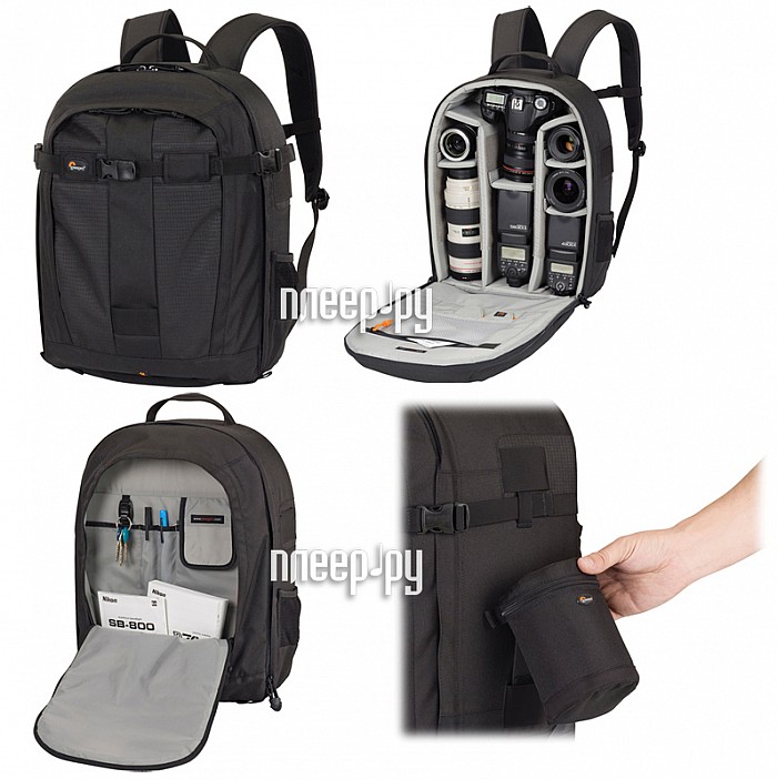 Фотография Сумки, чехлы для фото- и видеотехники LowePro Pro Runner 300 AW Black Фото Сумки, чехлы для фото- и видеотехники LowePro Pro Runner 300 AW Black