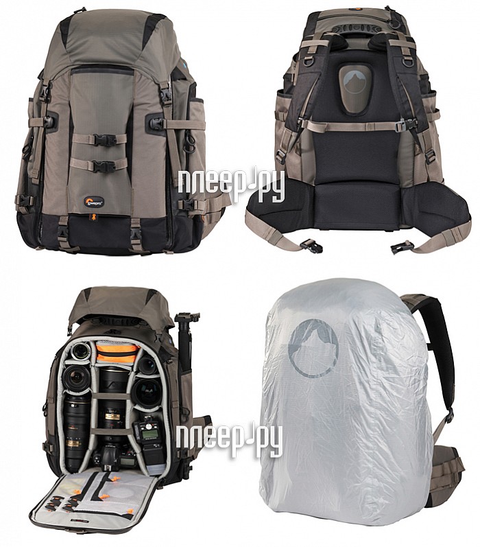 Фотография Сумки, чехлы для фото- и видеотехники LowePro Pro Trekker 400 AW Mica-Black Фото Сумки, чехлы для фото- и видеотехники LowePro Pro Trekker 400 AW Mica-Black