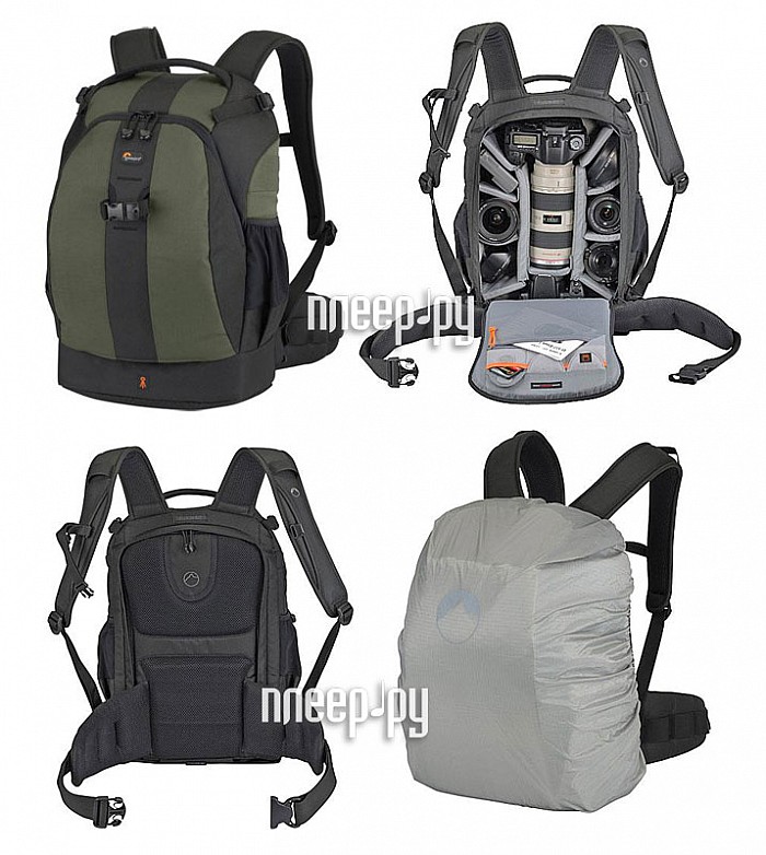 Фотография Сумки, чехлы для фото- и видеотехники LowePro Flipside 400 Pine Green Фото Сумки, чехлы для фото- и видеотехники LowePro Flipside 400 Pine Green