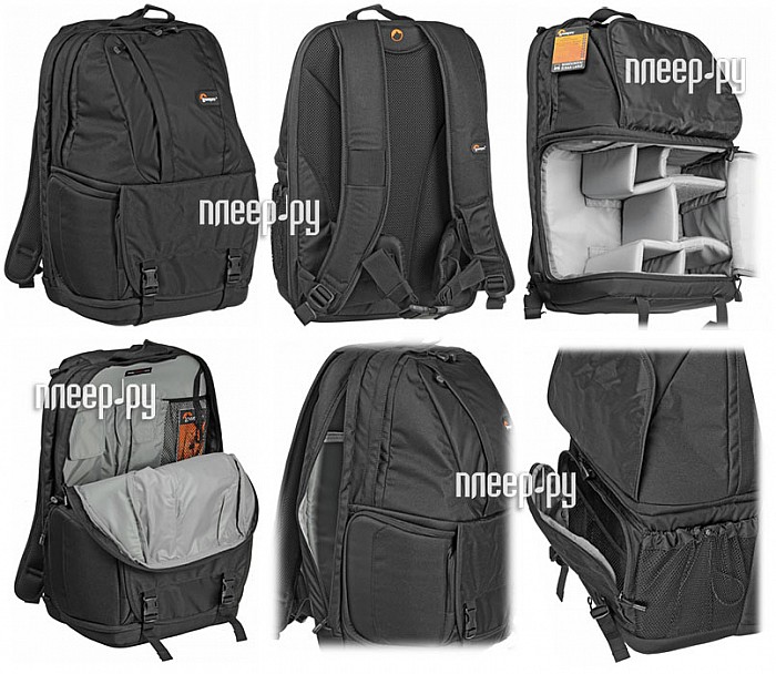 Фотография Сумки, чехлы для фото- и видеотехники LowePro Fastpack 250 Black Фото Сумки, чехлы для фото- и видеотехники LowePro Fastpack 250 Black