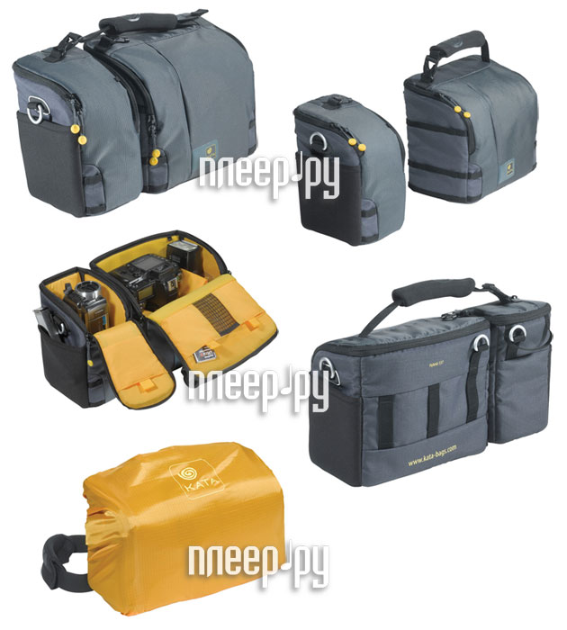 Фотография Сумки, чехлы для фото- и видеотехники Kata KT DL-H-537-G Hybrid-537 Grey Фото Сумки, чехлы для фото- и видеотехники Kata KT DL-H-537-G Hybrid-537 Grey