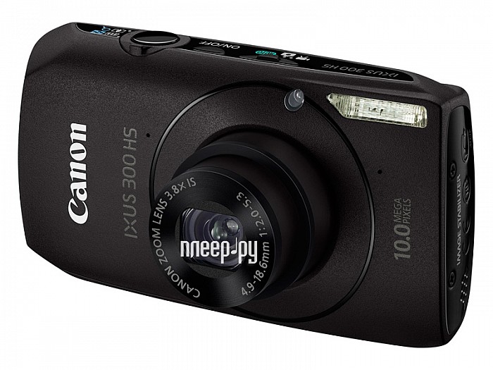 Фотография Фотоаппарат Canon Digital IXUS 300HS Black Фото Фотоаппарат Canon Digital IXUS 300HS Black