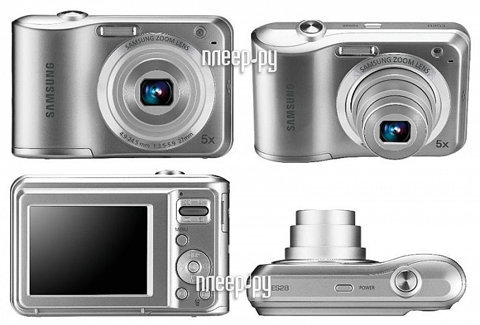 Фотография Фотоаппарат Samsung ES28 Silver Фото Фотоаппарат Samsung ES28 Silver