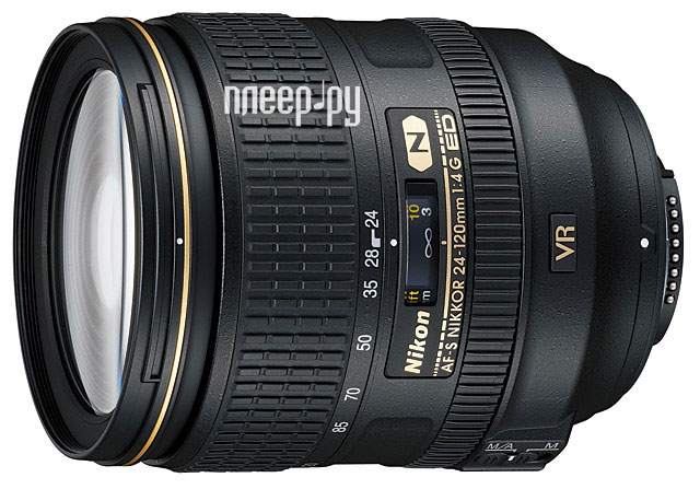 Фотография Объектив Nikon Nikkor AF-S VR 24-120 mm F/4 G ED Фото Объектив Nikon Nikkor AF-S VR 24-120 mm F/4 G ED