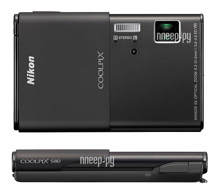 ���� ����������� Nikon S80 Coolpix Black