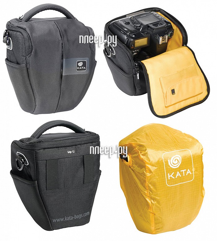 Фотография Сумки, чехлы для фото- и видеотехники Kata KT DL-G-12-B Grip-12 DL Black Фото Сумки, чехлы для фото- и видеотехники Kata KT DL-G-12-B Grip-12 DL Black